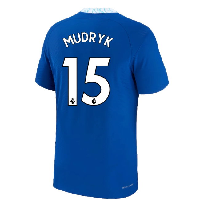 2022-2023 Chelsea Vapor Match Home Shirt (Mudryk 15)-SoccerKits Hub | Buy Soccer Jerseys Online
